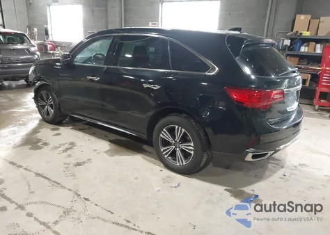 2017 Acura Mdx из США, поврежденный, VIN 5FRYD4H39HB003357